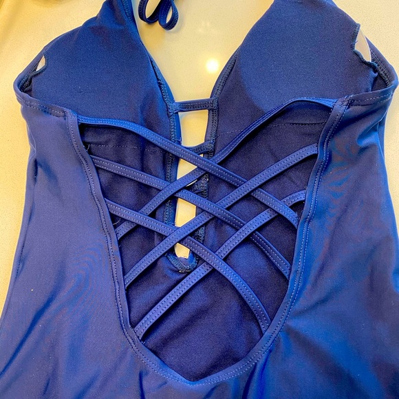 Royal Blue One Piece - Picture 3 of 4